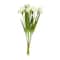 35" White Iris Artificial Flower Stem, 8ct.